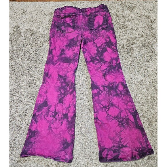 Girls Art Class Acid wash flare adjustable jeans size 16 - Picture 3 of 3